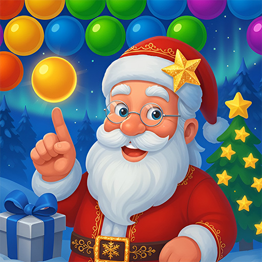 Christmas Bubble Shooter Game