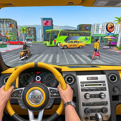 Taxi Parking Driving