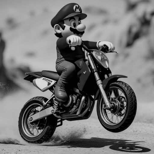 Mario Wheelie