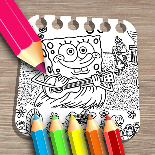 Sponge on the Run Coloring Book