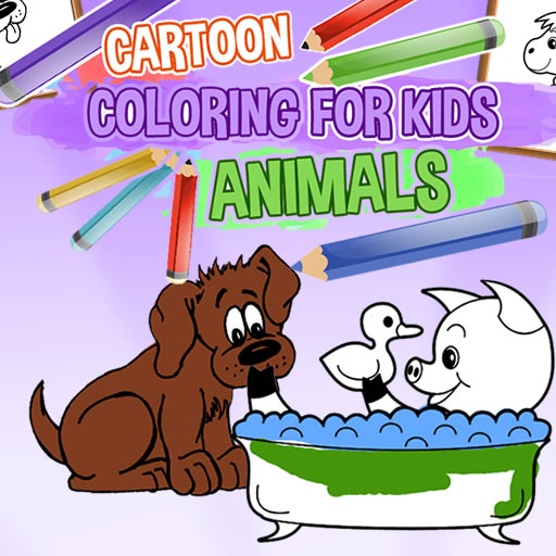 Cartoon Coloring for Kids – Animals