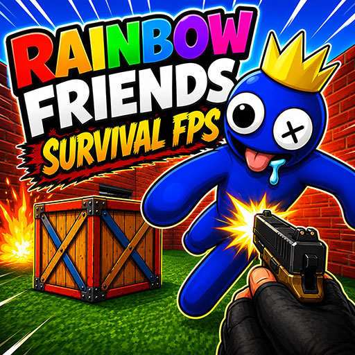 Rainbow Friends Survival FPS