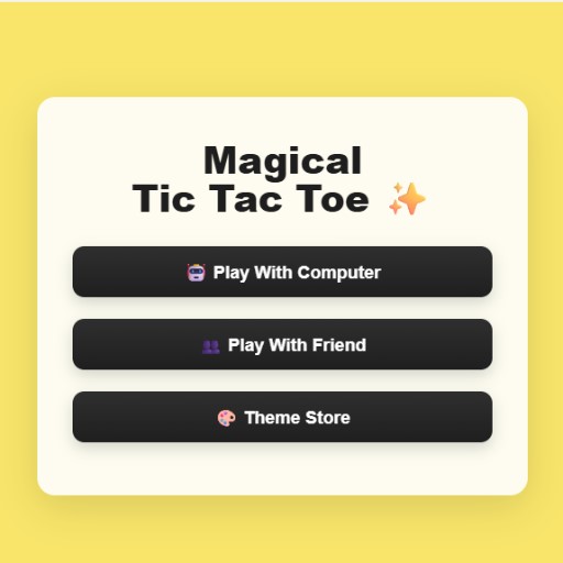 magical tic tac toe