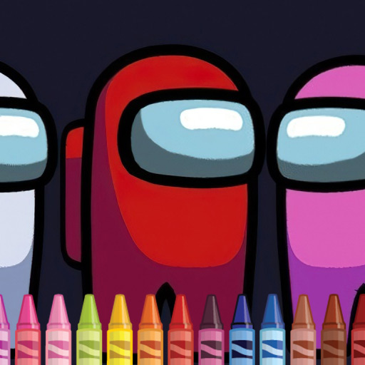 4GameGround – Among Us Coloring
