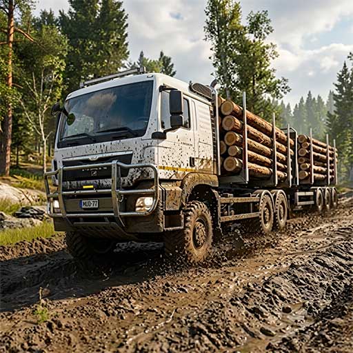 Mud Truck Driving