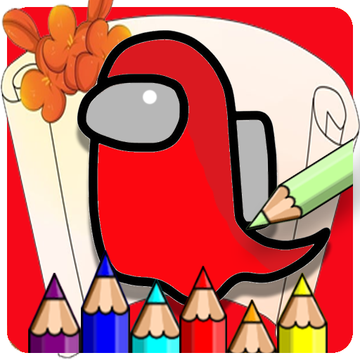 Coloring Book For Amoung Us