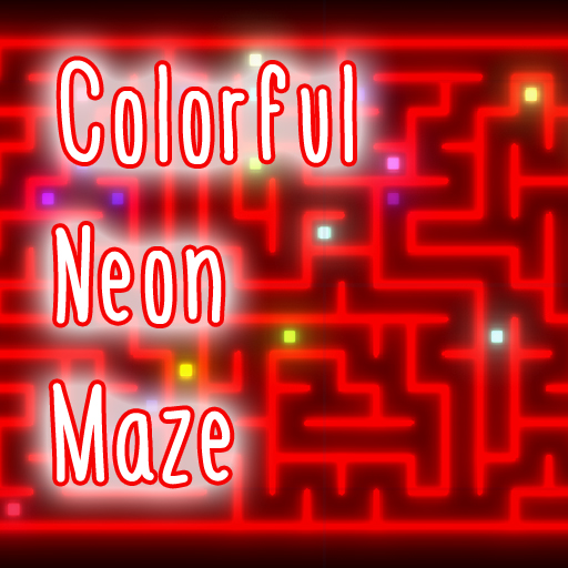 Colorful Neon Maze