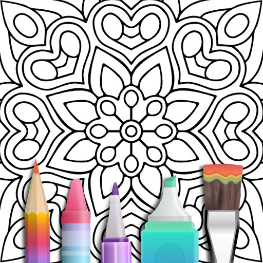 Mandala Coloring Book – Casual