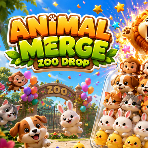Animal Merge: Zoo Drop