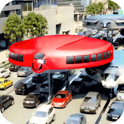 Gyroscopic Elevated Bus Simulator Public Transport