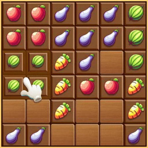 Fruit Block Tetra Puzzle