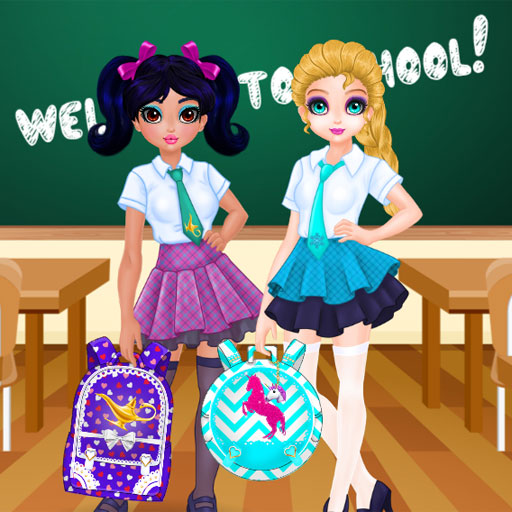 Jasmine and Elsa – School Bag Design Contest