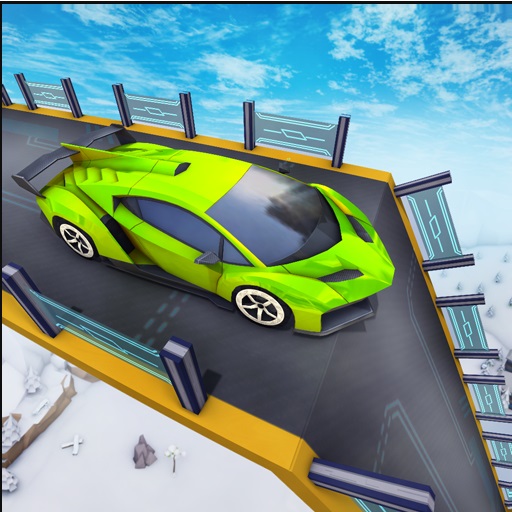 Extreme Crazy Car Stunt Race Mega Ramps