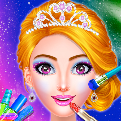 Princess Dress up & Makeover – Color by Number