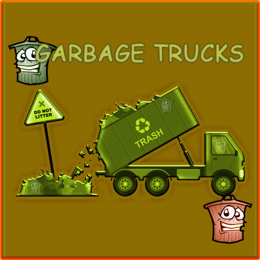 Garbage Trucks – Hidden Trash Can