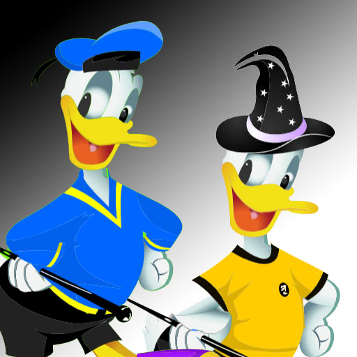 Donald Duck Dressup