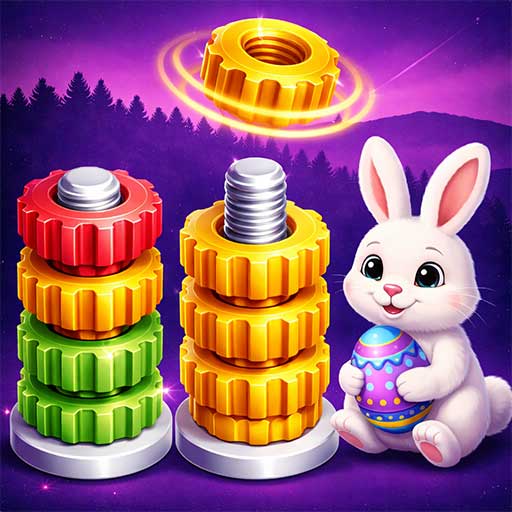 Sorting Nuts Puzzle Game