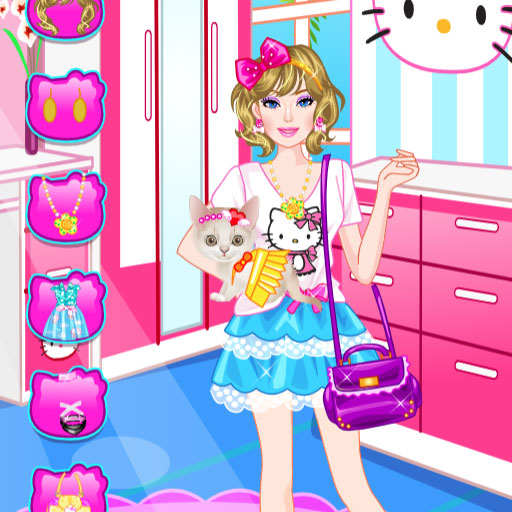 Barbie With Kitty