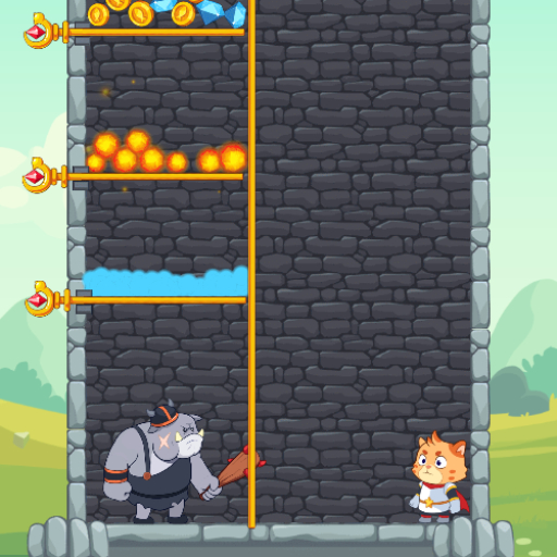 Cats and gold coins