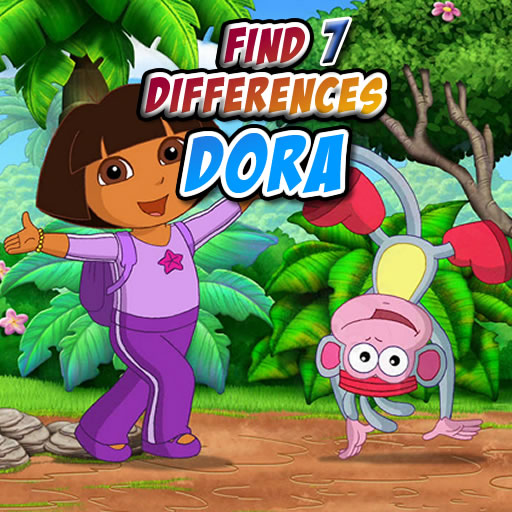 Dora – Find Seven Differences
