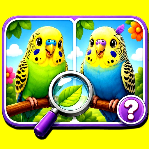 Budgie Spot the Difference