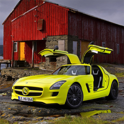Mercedes-Benz SLS E-Cell Puzzle