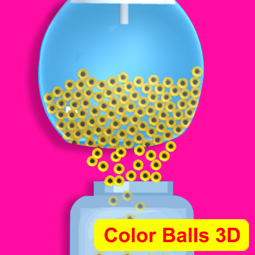 Color Balls Fill 3d – Bucket Fill Challenge