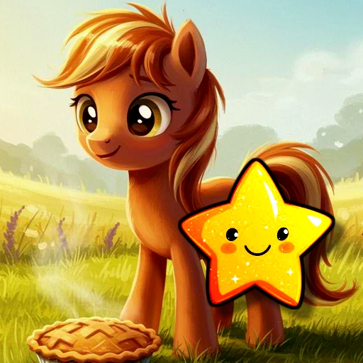 Cute Pony Hidden Stars
