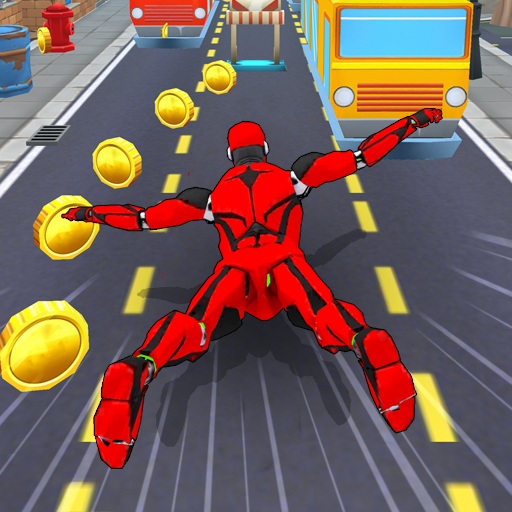 Subway Superhero Robot Endless Run