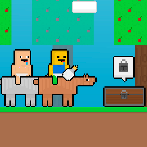 Baby Noob vs Baby Obby Horse