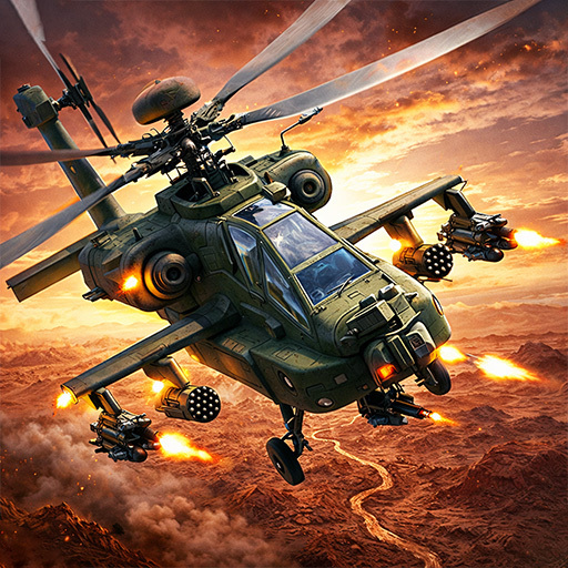 Gunship Strike Helicopter Game