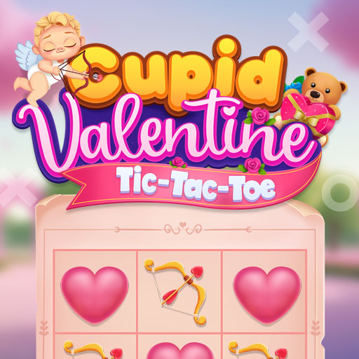 Cupid Valentine Tic Tac Toe
