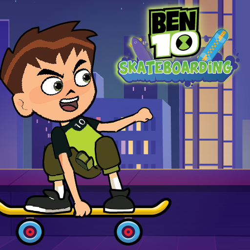 Ben 10 Skateboarding