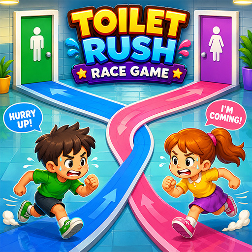 Toilet Rush Race Game