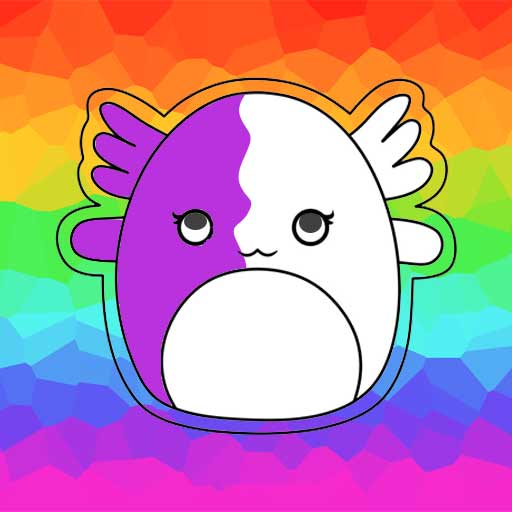 Squishmallow Coloring Book