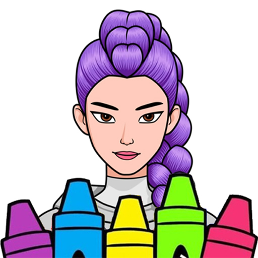 kpop hunter coloring
