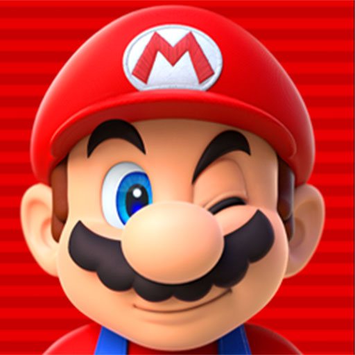 super mario run among