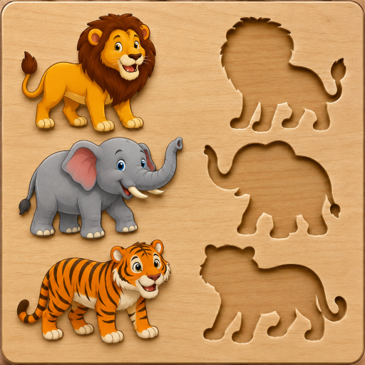 Cute Animal Puzzle Game