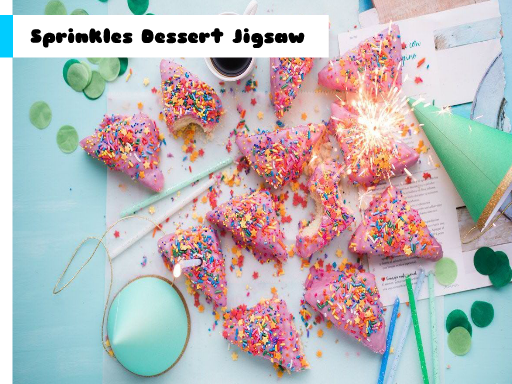 Sprinkles Dessert Jigsaw