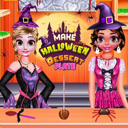 Make Halloween Dessert Plate