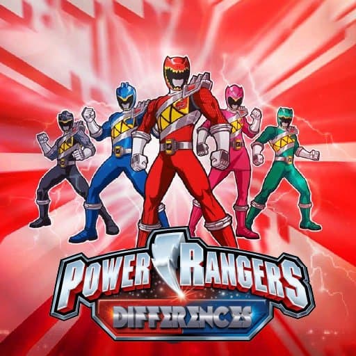 Find the Differences – Power Rangers Spot Game