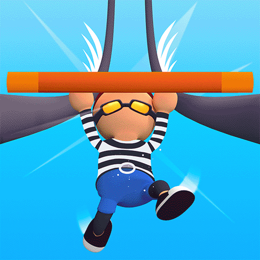 Roof Run Rails Man – railing challenge Game online