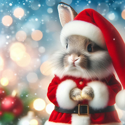 Cute Christmas Animals Jigsaw