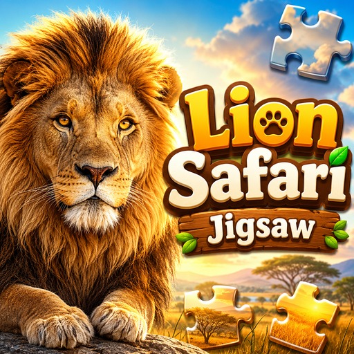 Lion Safari: Jigsaw Puzzles