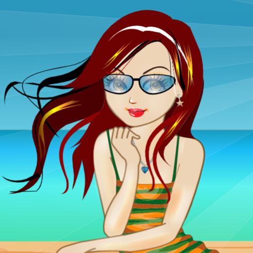 Beach Girl Dressup