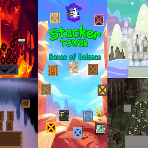 Stacker Tower – Boxes of Balance