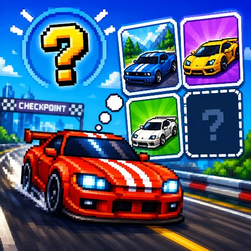 Pixel Car Memory Quest