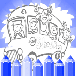 Kid Learning Coloring Pages